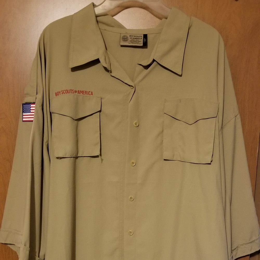 Boy scouts ladies uniform shirt